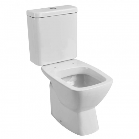 Унитаз-компакт "НЕО" горизонтальный выпуск, сиденье ДЮРОПЛАСТ, арматура 2-режимная