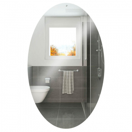 Зеркало ЭЛЛИПС 380х615мм 