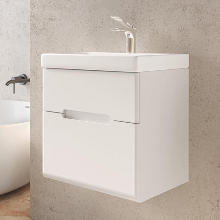 Тумба в ванную комнату подвесная MODUO SLIM 50 под умывальник MODUО SLIM 50