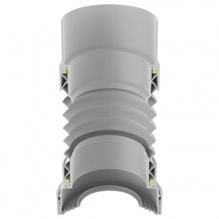 Удлинитель гибкий для унитаза с фановым выпуском 110мм, 290-330мм T712-21-MR (21)