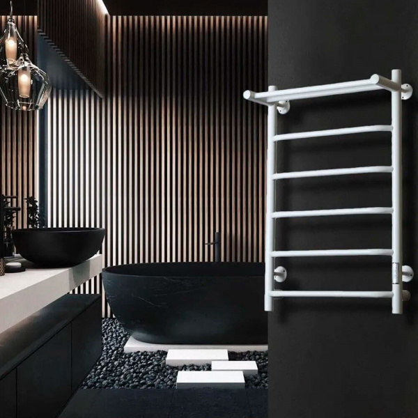 Полотенцесушитель электрический Пэк сп 6 П 80х50 белый