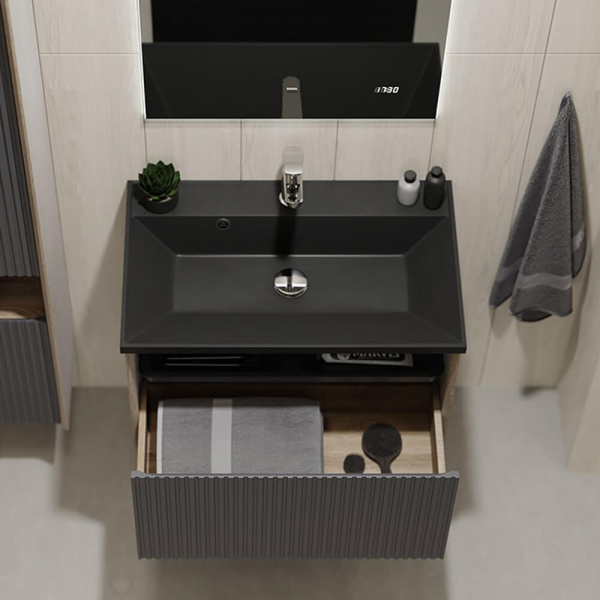 Тумба подвесная Jorno Tossony 70 Дуб самдал