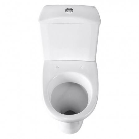 Унитаз-компакт "ВЕСТ" косой выпуск, сиденье полипропилен, арматура 1-режимная