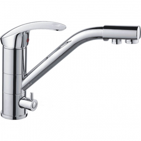 Смеситель на мойку с выходом под фильтр HAIBA HB4321 (лат., 40мм) Смеситель на мойку с выходом под фильтр HAIBA HB4321 (лат., 40мм)