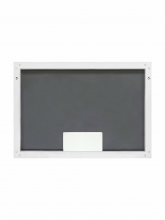 Зеркало СТРОНГ/Strong 1000х700мм (LED-подсветка,бесконт сенсор вык, ХОЛОД подсвет, ал профиль БЕЛЫЙ)