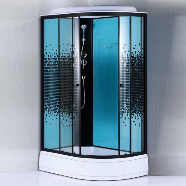 Душевая кабина Дана 482 L Пиксели 120x80