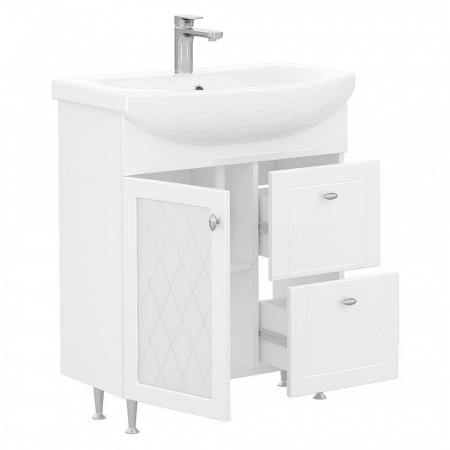 Тумба в ванную комнату MILENA 70.1D.2Y под умывальник БАЛТИКА 70