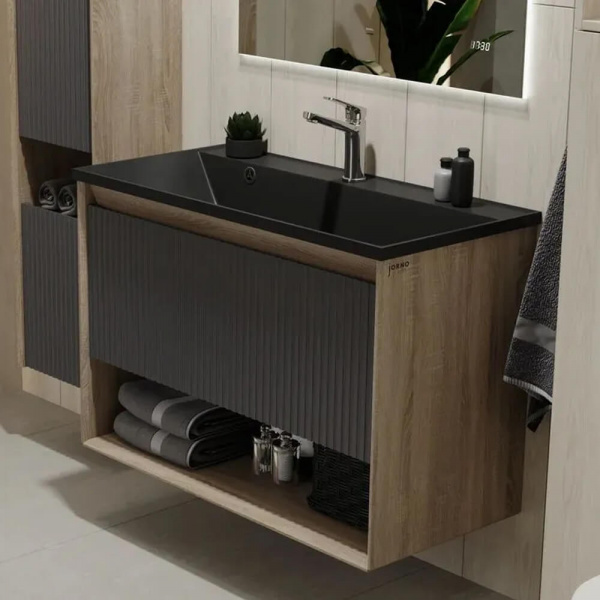 Тумба подвесная Jorno Tossony 90 Дуб самдал