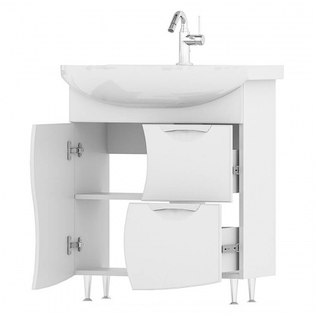 Тумба в ванную комнату ADEL 70.1D.2Y под умывальник БАЛТИКА 70