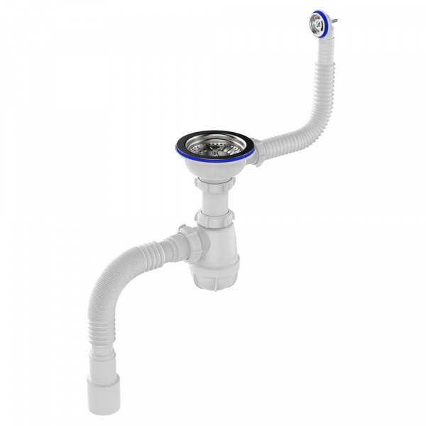 Сифон для мойки Aquant 3 1-2х40 мм AB0139-20-MR