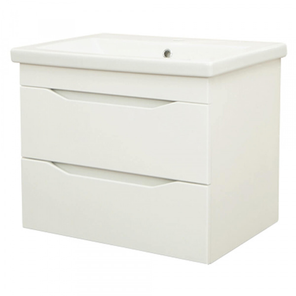 Тумба подвесная AquaLine Комо 60 2 ящика Минор