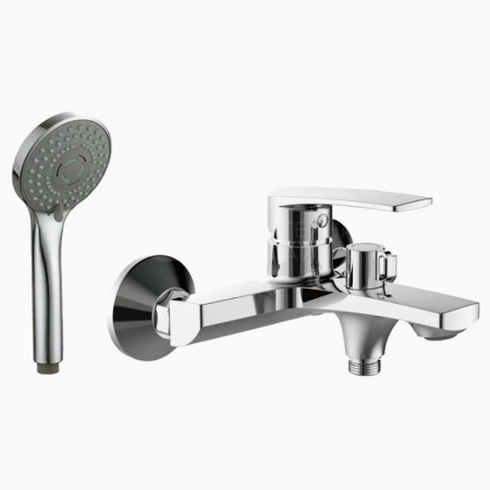 Смеситель на ванну короткий излив HAIBA HB60587 (лат., 35мм)