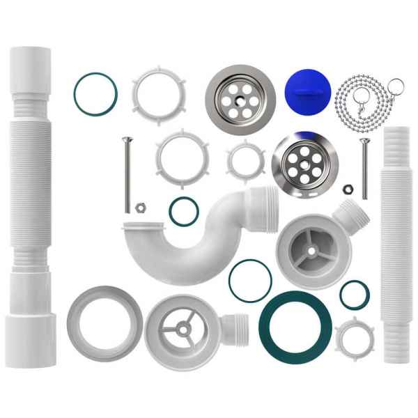 Сифон для ванны Aquant 1 1_2х40 мм V155-30-MR комплектация