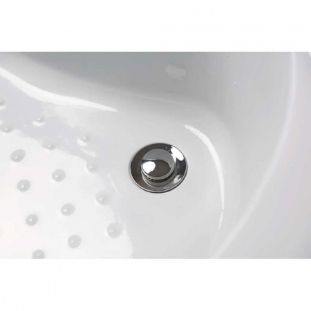 Душевая кабина 900х900х2150мм без г/м, СРЕДНИЙ поддон, стекло МАТОВОЕ, профиль ЧЕР. NG-6701-14 