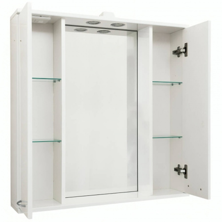 Шкаф зеркальный ПАНДА 80 с подсветкой Шкаф зеркальный ПАНДА 80 с подсветкой