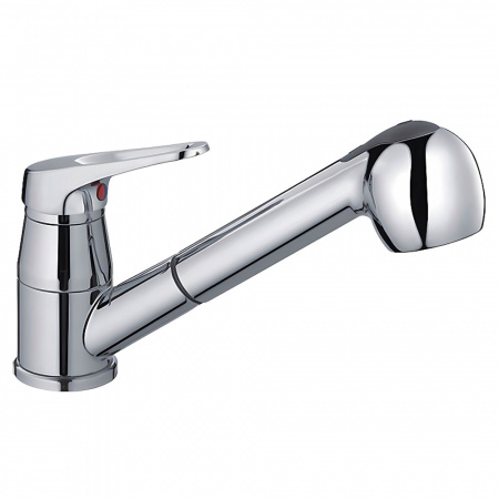 Смеситель на мойку с выдвижной лейкой HAIBA HB6013 (лат., 35мм) Смеситель на мойку с выдвижной лейкой HAIBA HB6013 (лат., 35мм)