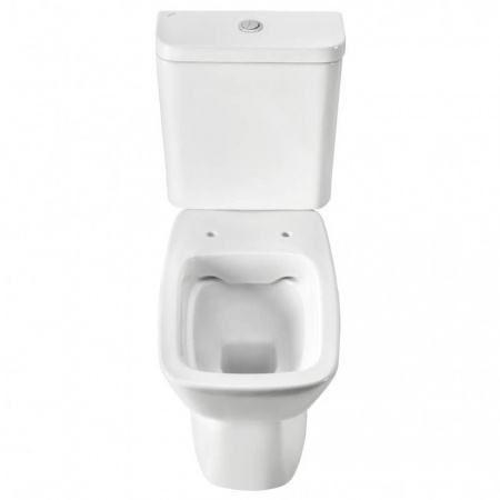 Унитаз-компакт "НЕО RIMLESS" безободковый, сиденье ДЮРОПЛАСТ, ТОНКОЕ, МИКРОЛИФТ, арматура 2-режимная