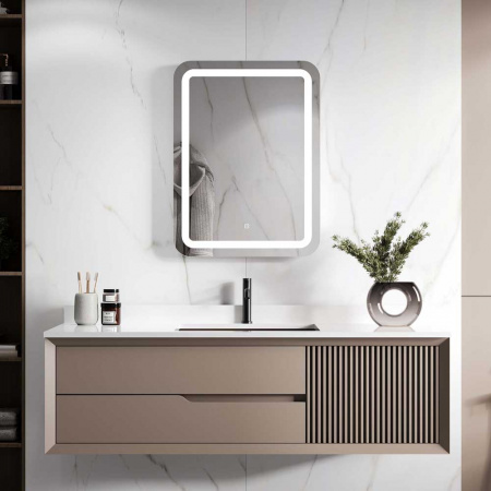 Зеркало ЛЮЧИА/Lucia 55 550х800мм (LED-подсветка, сенсорный выключатель)