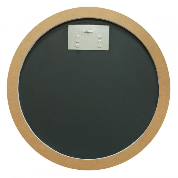 Зеркало Континент Мун коричневый D 70 см с рамой