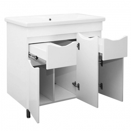 Тумба в ванную комнату КОМО 80/2 МИНОР под умывальник СОМО 80/ МИРАНДА 80