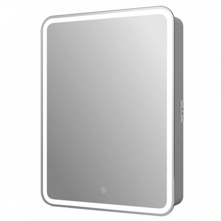 Шкаф зеркальный ELLIOT 600х800мм (LED-подсветка, сенсорный выключатель) левый 