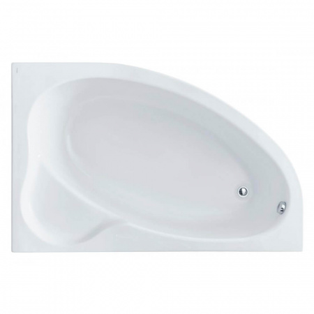 Ванна акриловая асимметричная ЭДЕРА 170х110см правосторонняя 