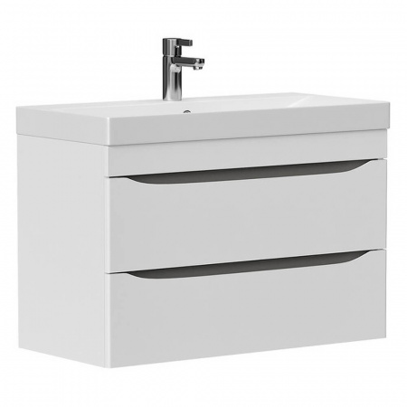 Тумба в ванную комнату подвесная LAKE 80.2Y под умывальник LAKЕ 80 (9696-80) 