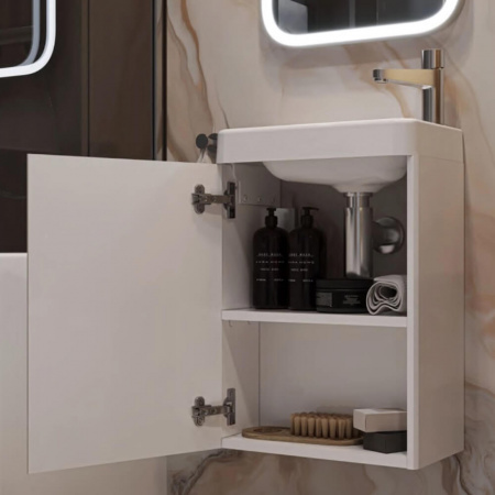 Тумба в ванную комнату подвесная MINI 40 под умывальник BIO 40