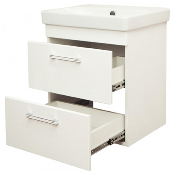 Тумба подвесная AquaLine Адриана 45 2 ящика