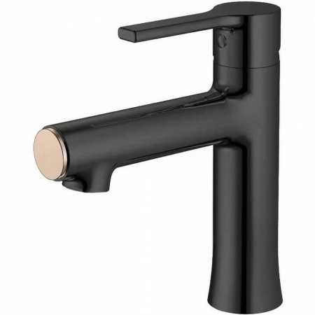 Смеситель на раковину HAIBA HB10652-7 ЧЕРНЫЙ (лат., 35мм)