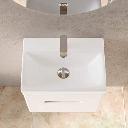 Тумба в ванную комнату подвесная MODUO SLIM 50 под умывальник MODUО SLIM 50