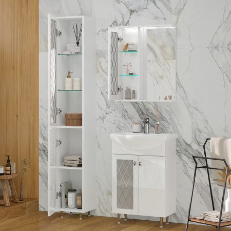 Тумба в ванную комнату MILENA 55.2D под умывальник БАЛТИКА 55