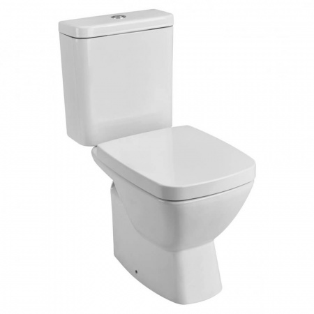 Унитаз-компакт "НЕО" горизонтальный выпуск, сиденье ДЮРОПЛАСТ, арматура 2-режимная