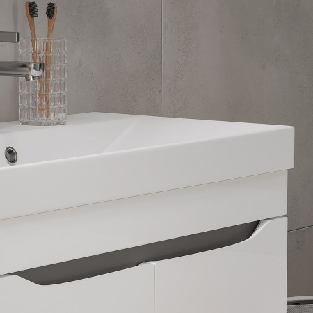 Тумба в ванную комнату LAKЕ 70.2D под умывальник LAKЕ 70 (9696-70)