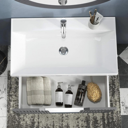 Умывальник мебельный PRIME 80 (805х456мм) (78857-80) (Gleam 80)