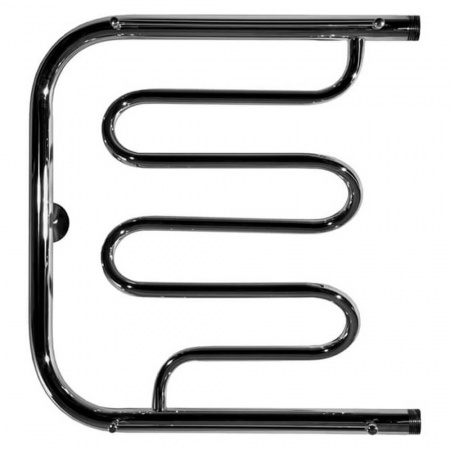 Полотенцесушитель водяной ПМ2П 50х60см 1" ТРУГОР с полками, из нержавеющей стали