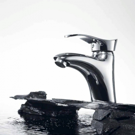 Смеситель на раковину HAIBA HB1001 (лат., 40мм) 