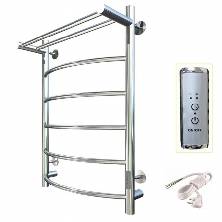 Полотенцесушитель с греющим кабелем ПЭК СП5П 80х40см СТОП