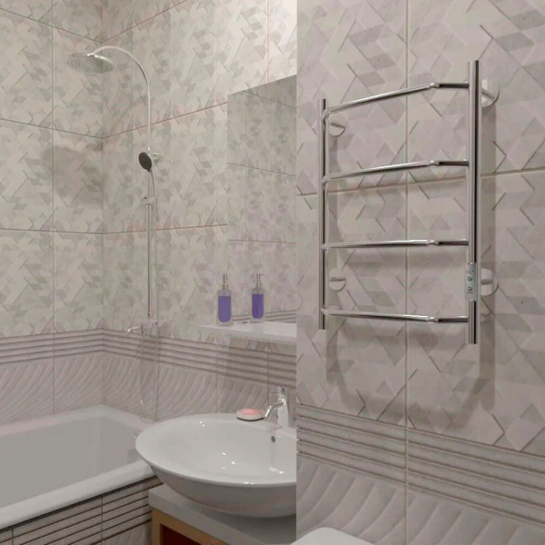 Полотенцесушитель электрический Тругор Пэк сп 6 60х50