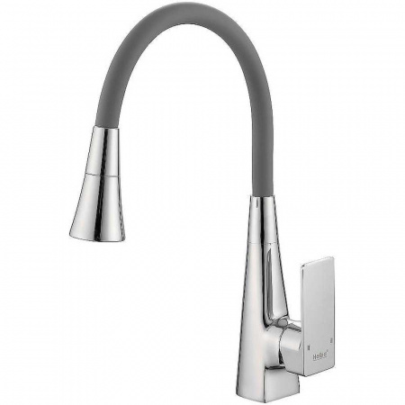 Смеситель на мойку с гибким изливом HAIBA HB73823 ХРОМ/СЕРЫЙ 2 режима (лат., 35мм) Смеситель на мойку с гибким изливом HAIBA HB73823 ХРОМ/СЕРЫЙ 2 режима (лат., 35мм)