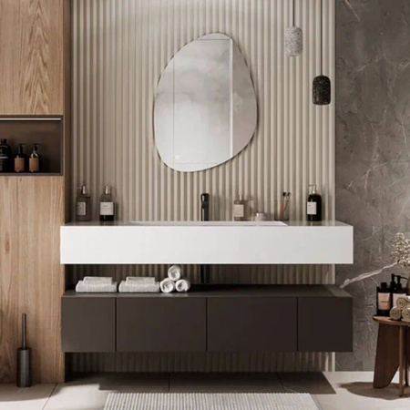 Зеркало MOTI 60 600х800мм (LED-подсветка, датчик движения, ореольная ХОЛОДНАЯ подсветка)