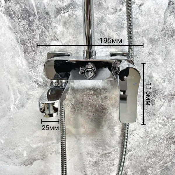 Душевая стойка Haiba HB2401 смеситель