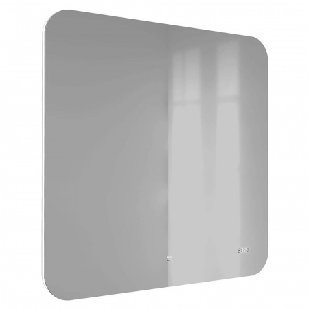Зеркало EGO 80 800х800мм (LED-подсветка, бесконтактный сенсорный выключатель, часы) Зеркало EGO 80 800х800мм (LED-подсветка, бесконтактный сенсорный выключатель, часы)