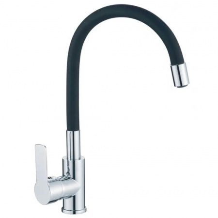 Смеситель на мойку с гибким изливом HAIBA HB70112-7 ЧЕРНЫЙ/ХРОМ (лат., 35мм) Смеситель на мойку с гибким изливом HAIBA HB70112-7 ЧЕРНЫЙ/ХРОМ (лат., 35мм)