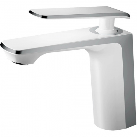 Смеситель на раковину HAIBA HB10548-8 БЕЛЫЙ/ХРОМ (лат., 35мм)