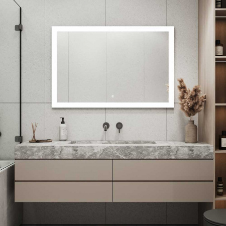 Зеркало РЕЛАКС/Relax 120 1200x800мм (LED-подсветка, сенсорный выключатель)