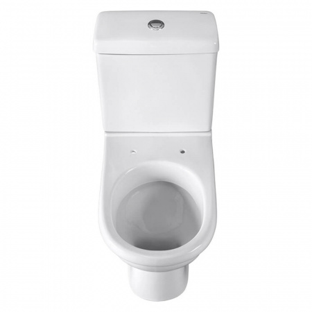 Унитаз-компакт "ВИЗИТ" антивсплеск, косой выпуск, сиденье полипропилен, арматура 1-режимная