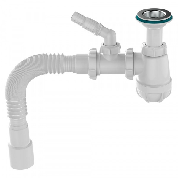 Сифон для умывальника Aquant  1 1 4х40 40х40-50 S2045-30-MR