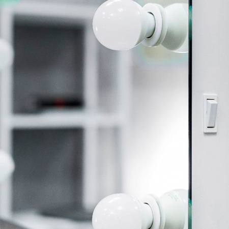 Зеркало ГРИМЕРНОЕ АНТУРАЖ 900х700мм 13 ламп 