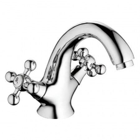 Смеситель на раковину HAIBA HB1019 двуручный (лат.)